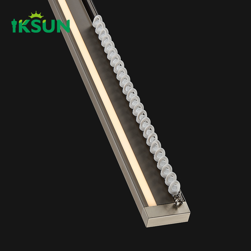 New Design Aluminium Led Strip Light  Curtain Track  Lighting Rail System Accessories