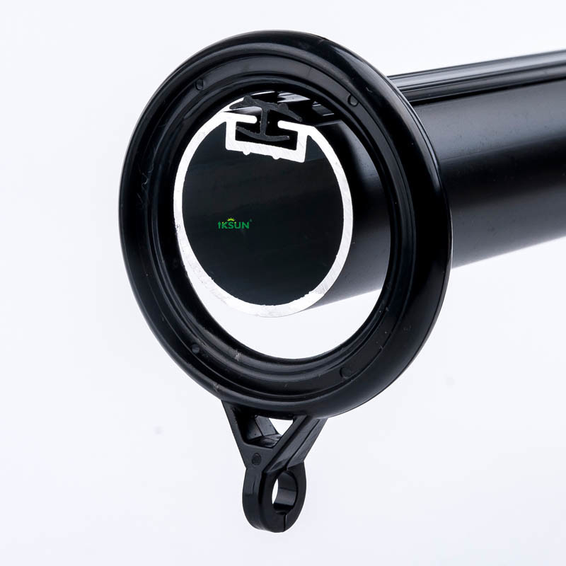 Top Quilty  Curtain Rod  Electrophoresis Smooth Curtain Pole For Home Decoration