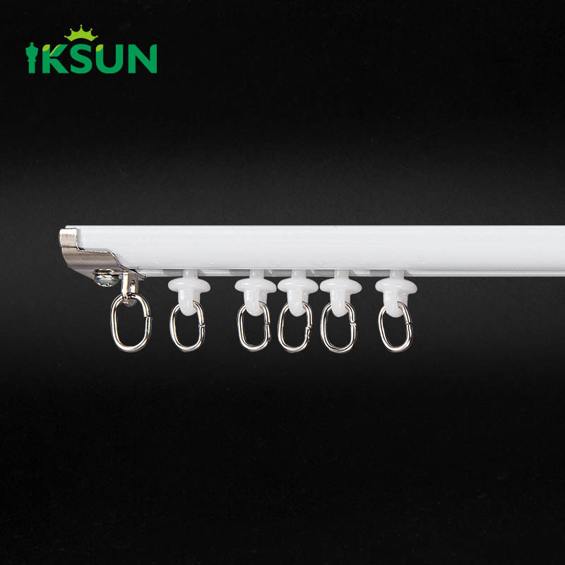 9.2mm High Quality Window Ultra Thin Track Aluminium Curtain Rail For Thin Narrow Small Space