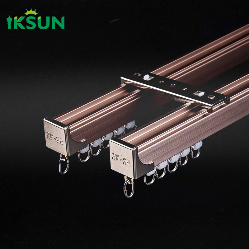 Heavy Duty  Curtain Track Aluminium New Style simple design  Curtain Rail  For Room Divider