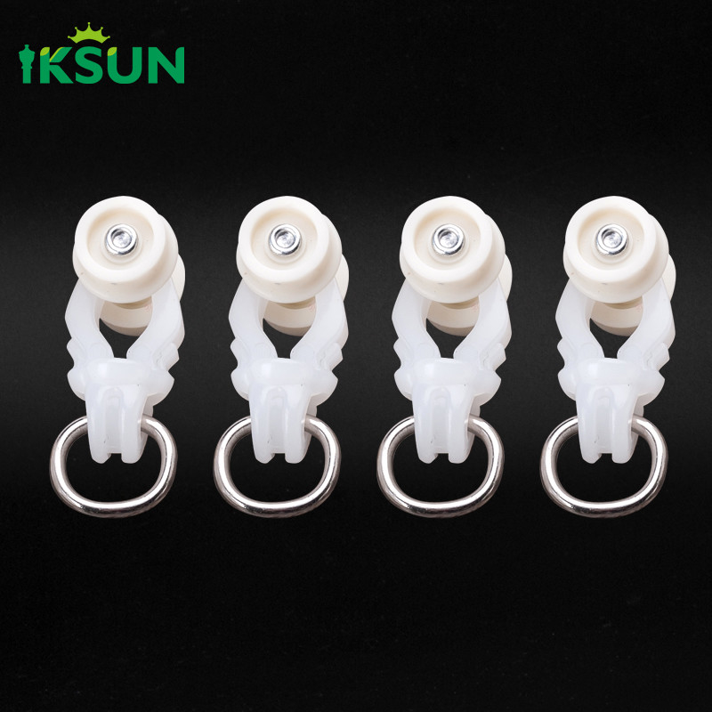 Industrial Modern Design Aluminum Curtain Rail Selectable Shower Curtain Track For Bathroom