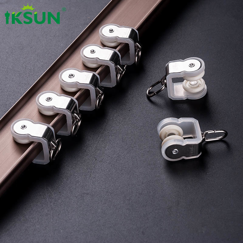 19ft Single Curved Curtain Rail Aluminium Ceiling Mount Bendable Curtain Track System