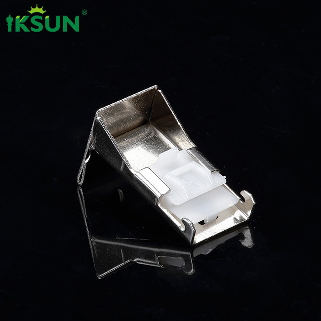 Middle Curved 10mm Curtain Track Brackets Wall Mount ODM OEM