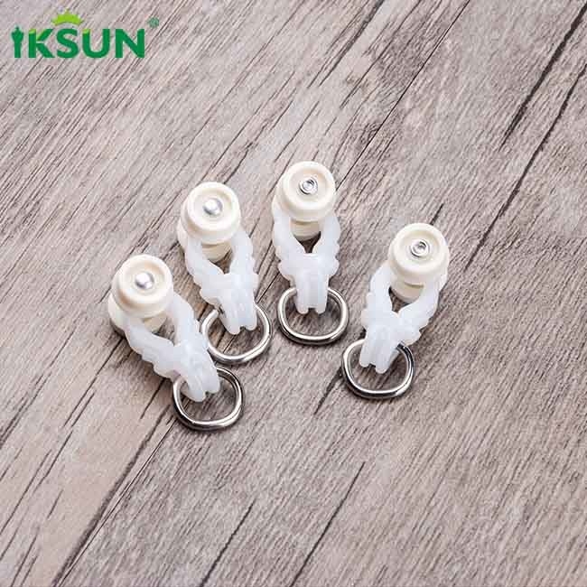 ABS Plastic Curtain Track Runner Noise Free Wall Mount Middle Size